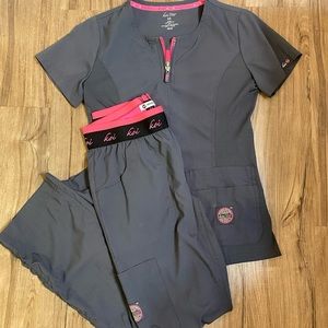 💕NWOT Koi lite scrub set size xs petite💕